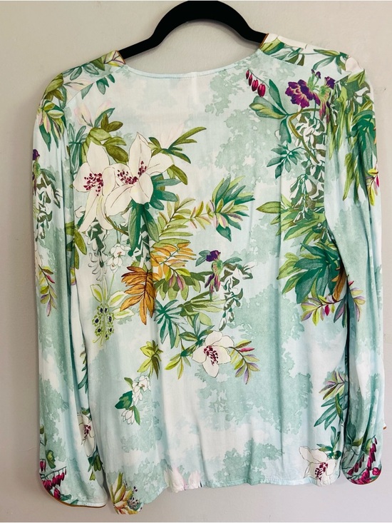 Laurence Tavernier Floral Viscose Lounge Set S French Quiet Luxury Pajama Set - Picture 5 of 10